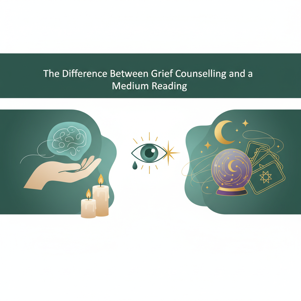 The Difference Between Grief Counselling and a Medium Reading